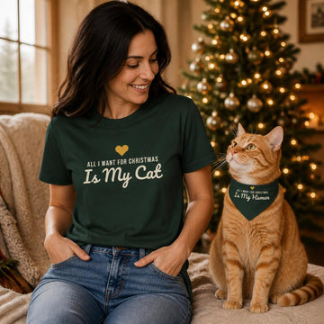 All I Want for Christmas Is My Cat Christmas Shirt