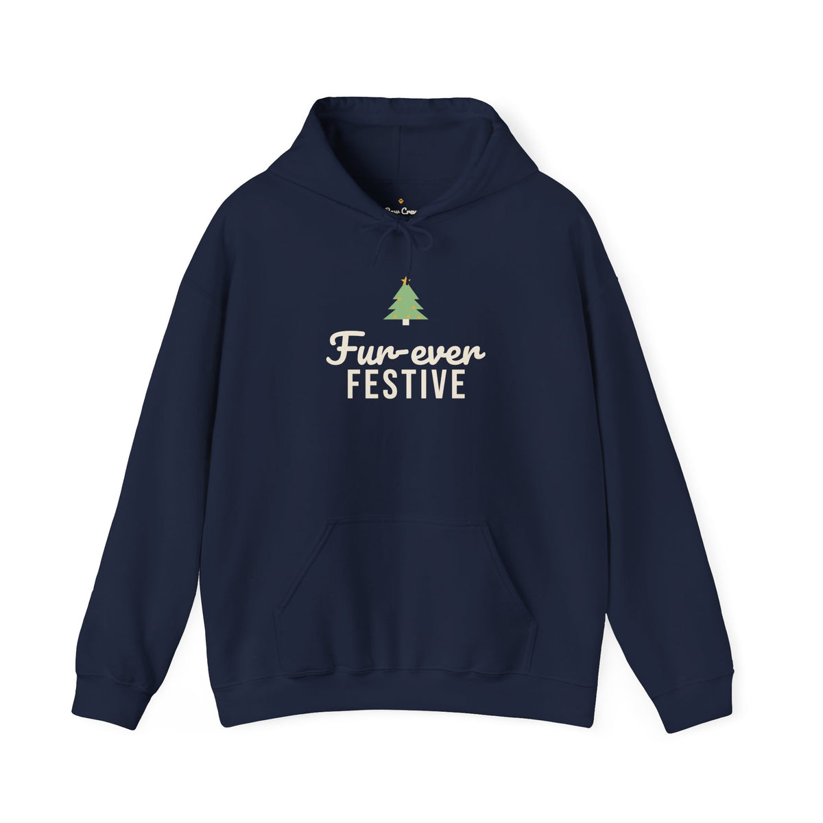 Fur-ever Festive Christmas Hoodie · Matching Family Hoodie · Paw Crew