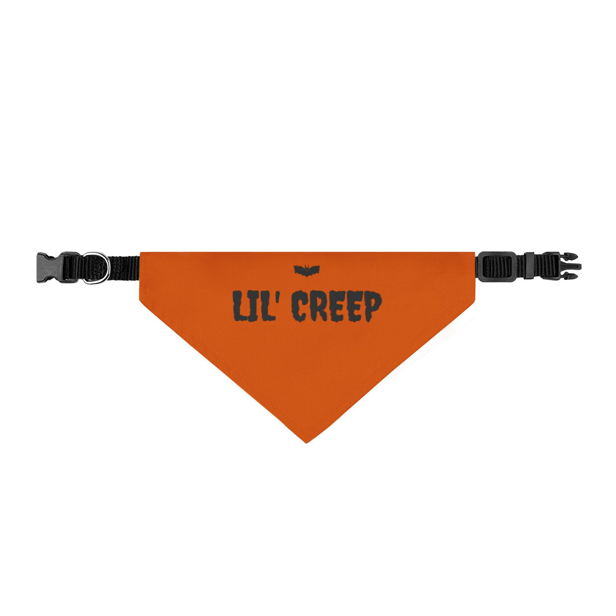 Lil' Creep Pet Bandana (Orange) · Matching Halloween Pet Bandana
