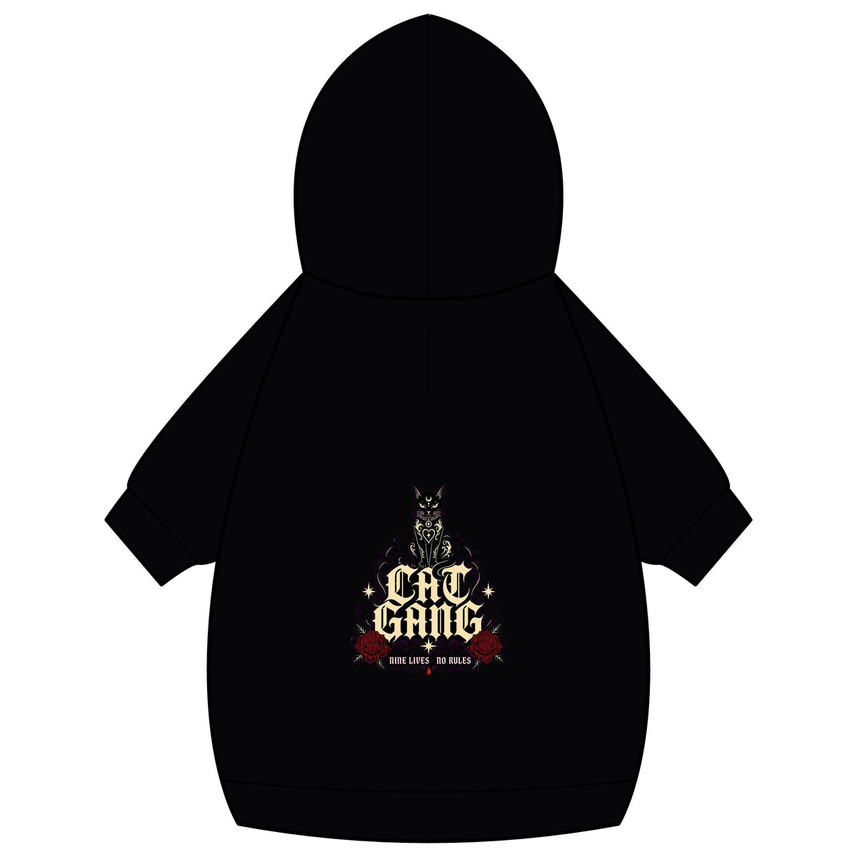 Cat Gang Cat Hoodie · Paw Crew Club Streetwear