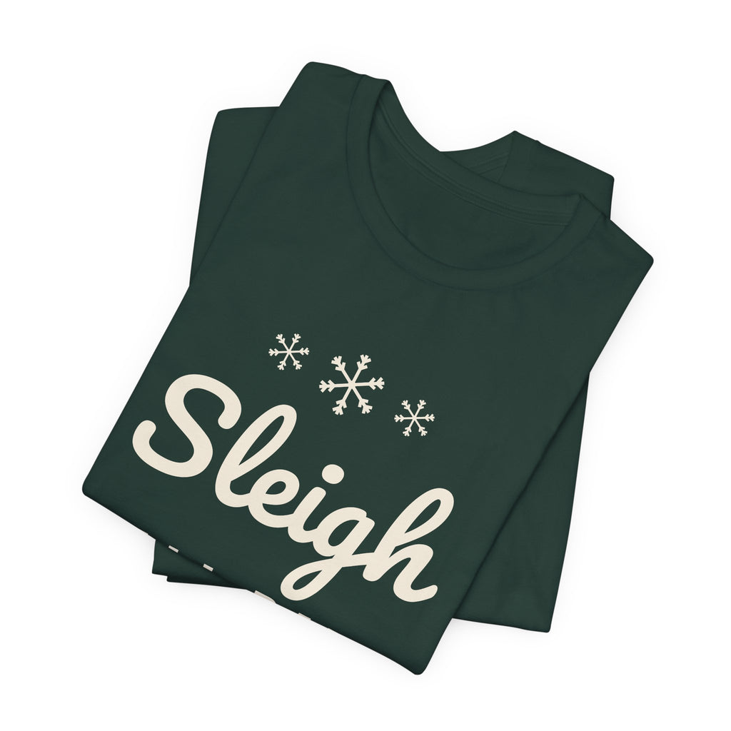 Sleigh All Day Christmas Shirt · Matching Pet & Owner Tee