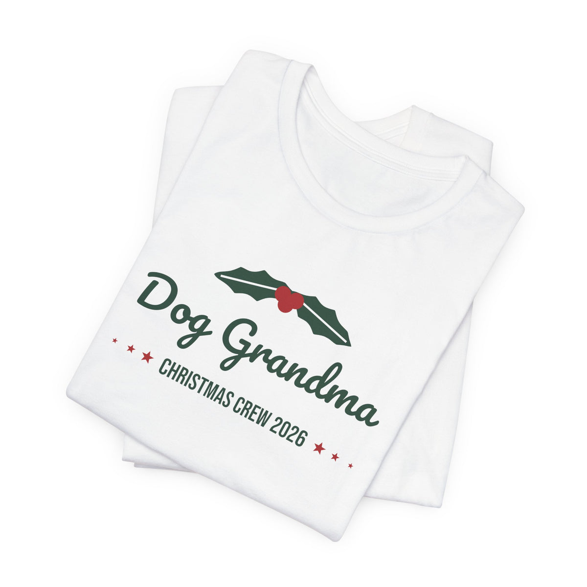 Dog Grandma Christmas Shirt · Matching Dog & Owner Tee