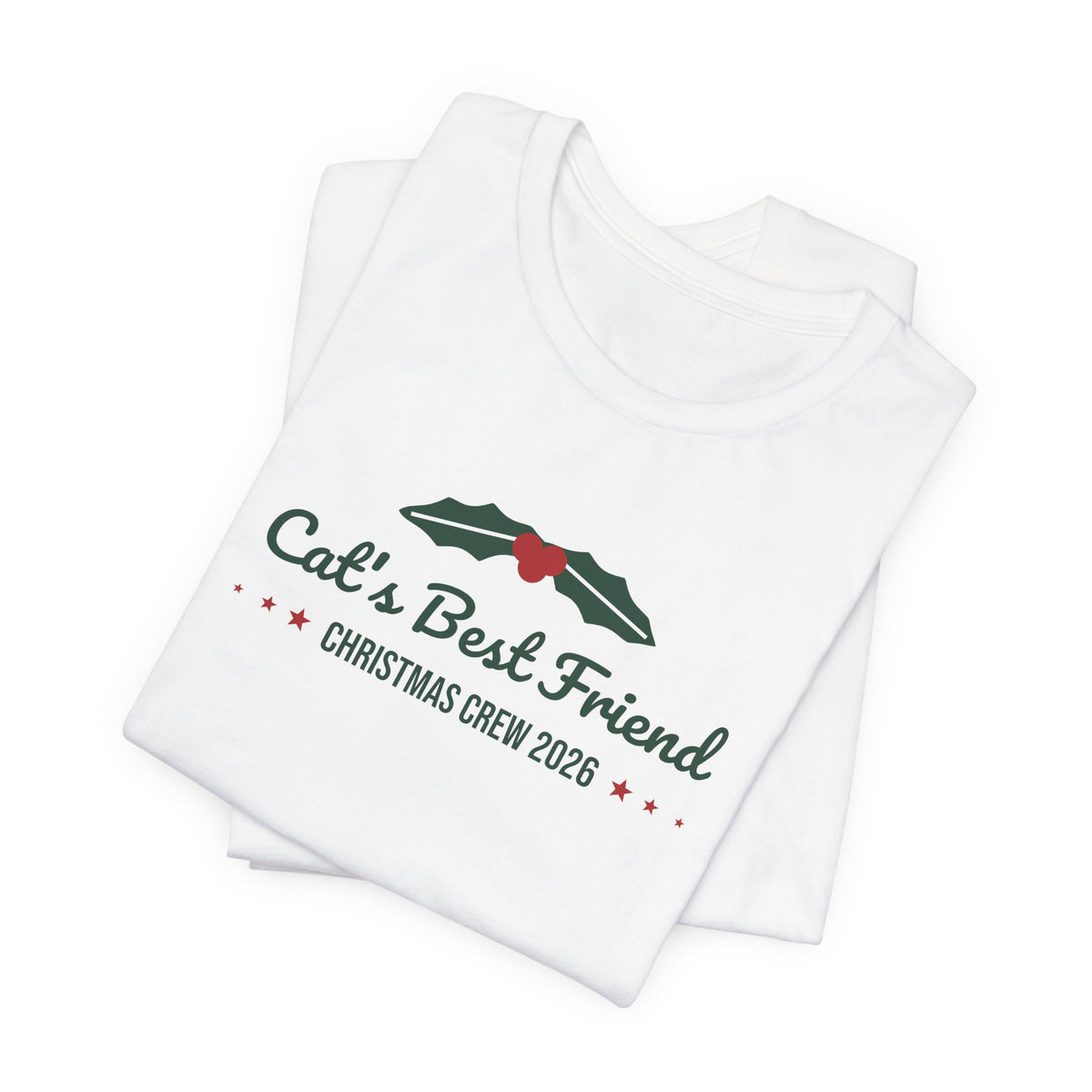 Cat's Best Friend Christmas Shirt · Matching Cat & Owner Tee