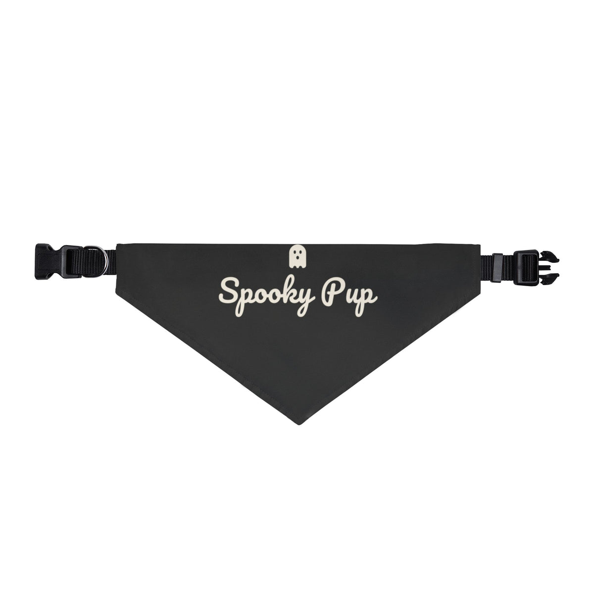 Spooky Pup Dog Bandana (Black) · Matching Halloween Pet Bandana