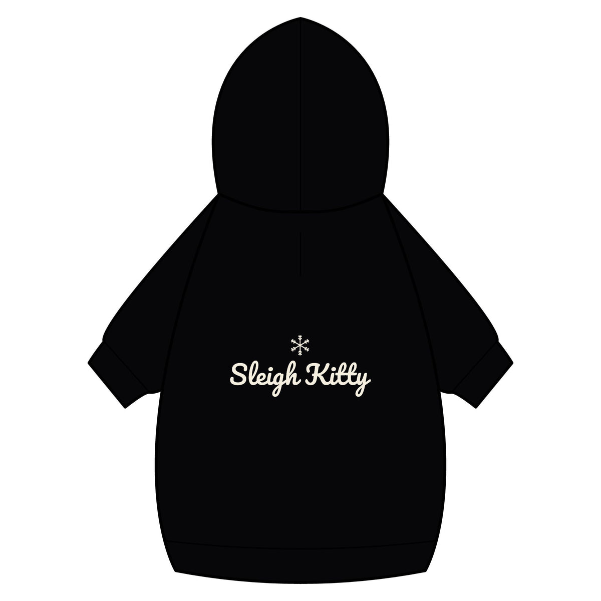 Sleigh Kitty Cat Hoodie · Matching Pet Hoodie · Paw Crew