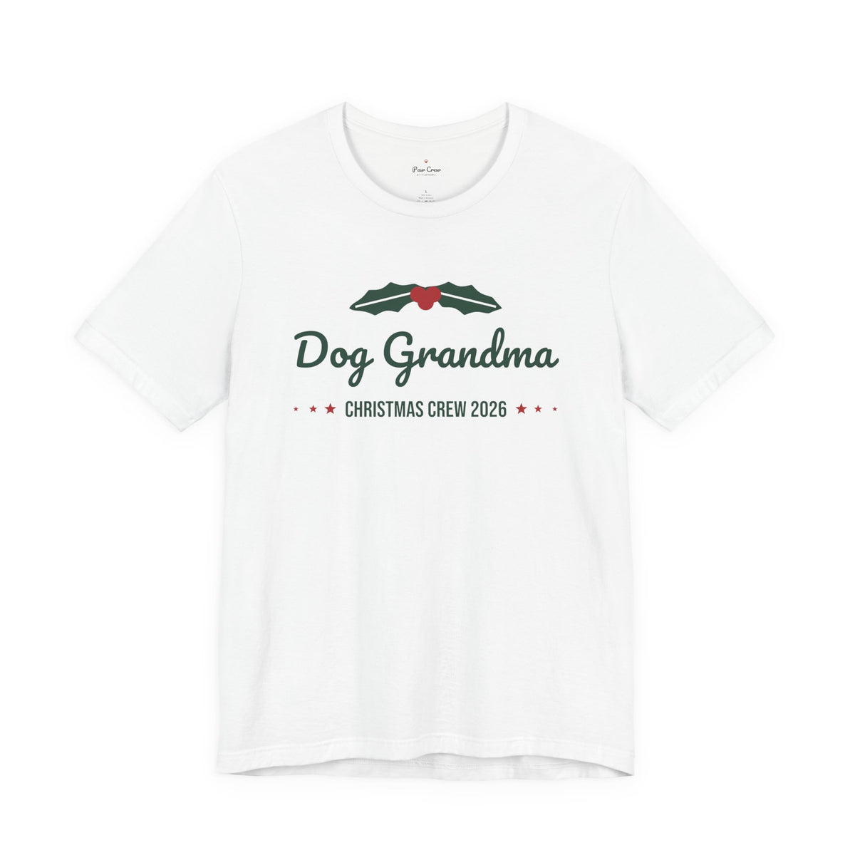 Dog Grandma Christmas Shirt · Matching Dog & Owner Tee