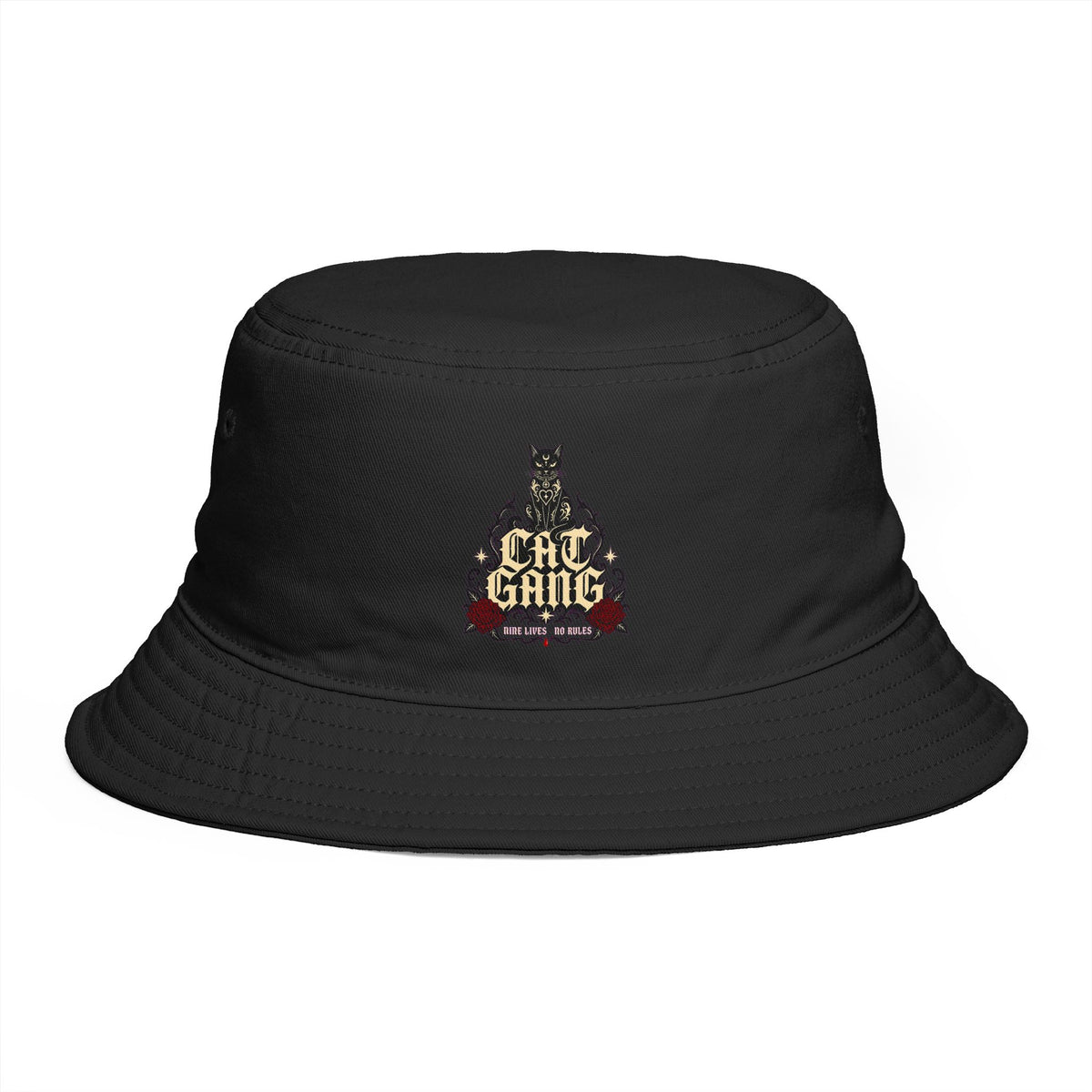 Cat Gang Bucket Hat · Paw Crew Club Streetwear
