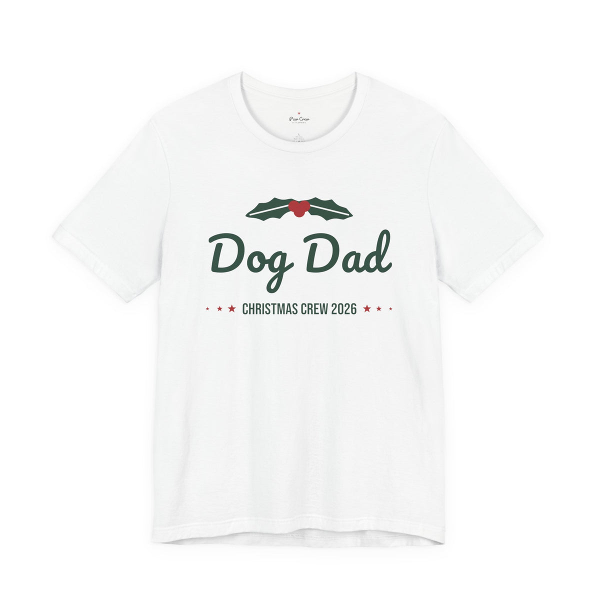 Dog Dad Christmas Shirt · Matching Dog & Owner Tee