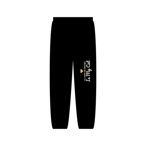 All I Want for Christmas Is My Cat Christmas Sweatpants · Matching Hoodie Set · Paw Crew