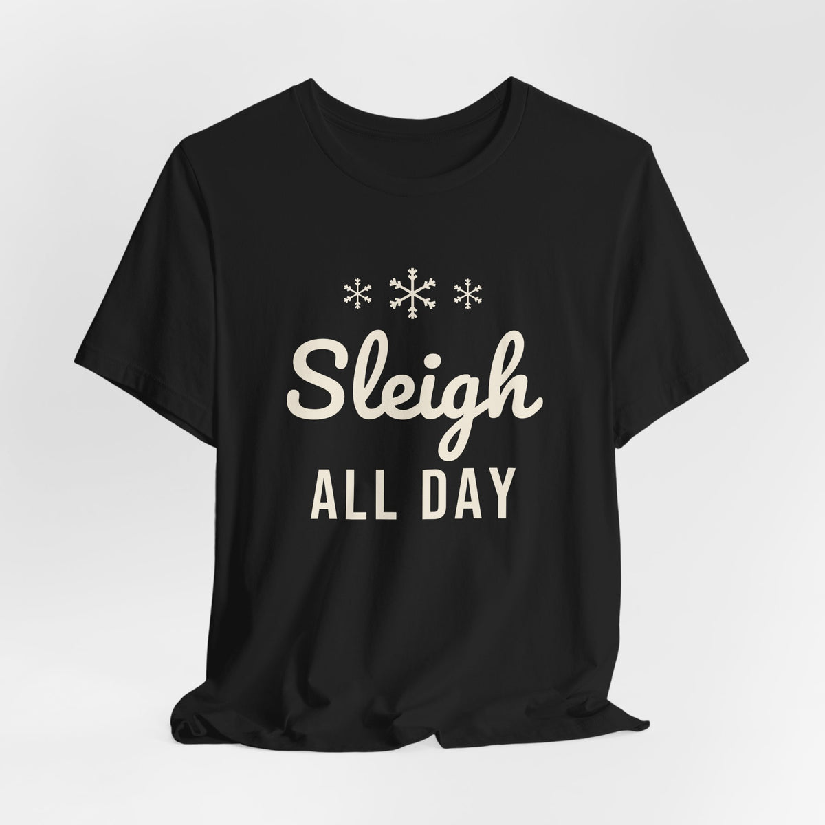 Sleigh All Day Christmas Shirt · Matching Pet & Owner Tee