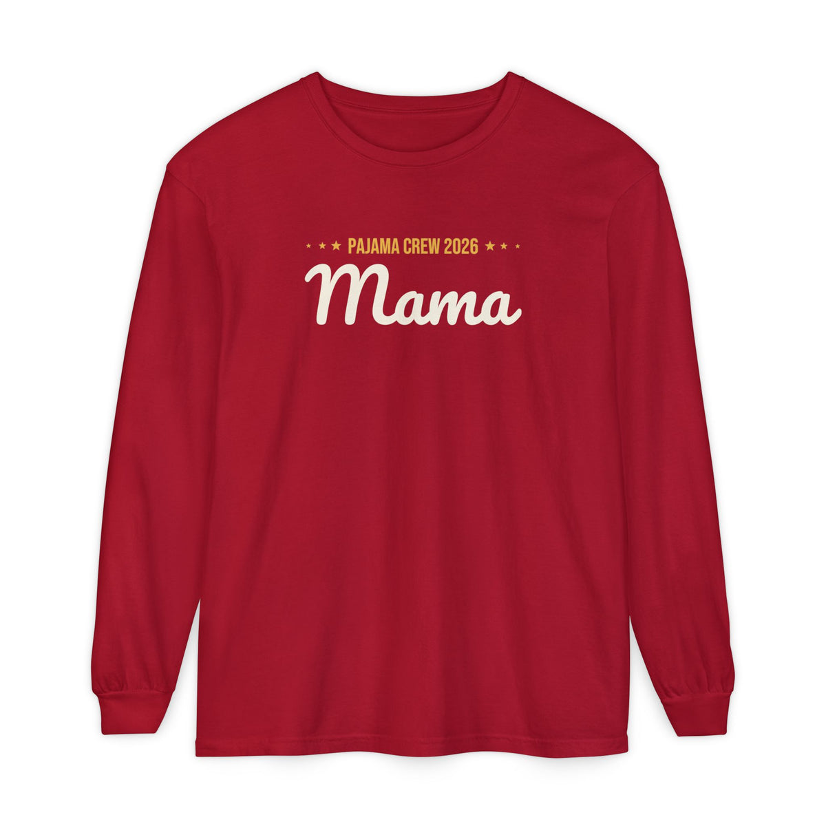 Mama Christmas Pajama Tee · Matching Family Christmas Pajamas · Paw Crew