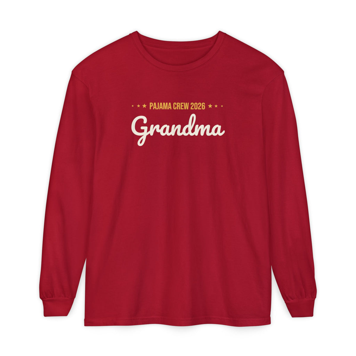 Grandma Christmas Pajama Tee · Matching Family Christmas Pajamas · Paw Crew
