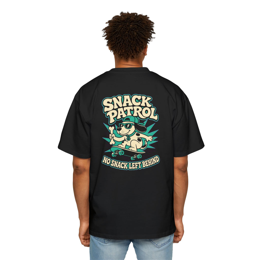 Snack Patrol Oversized Heavyweight Tee · Paw Crew Club Streetwear