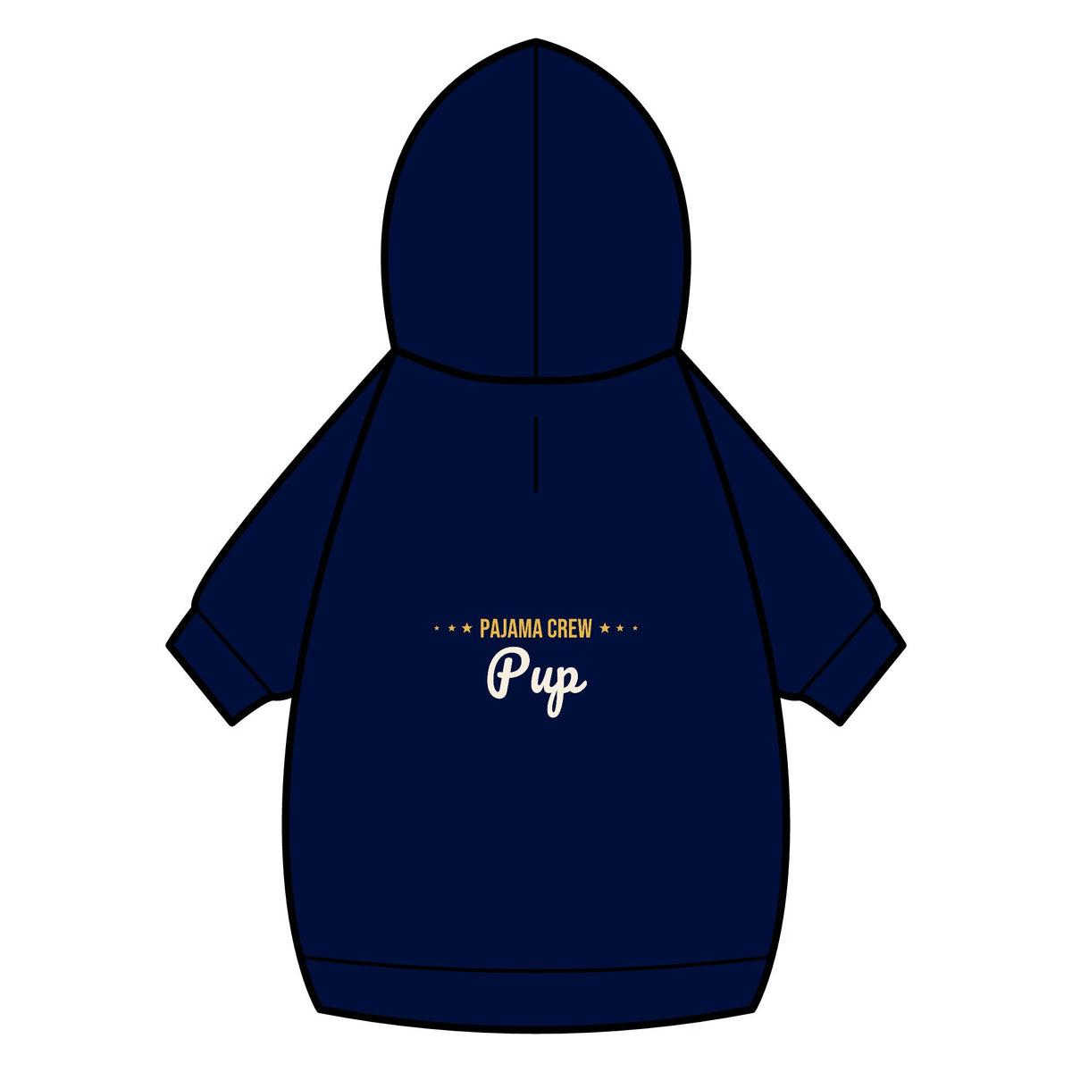 Pajama Crew Pup Dog Hoodie · Matching Pet Hoodie · Paw Crew