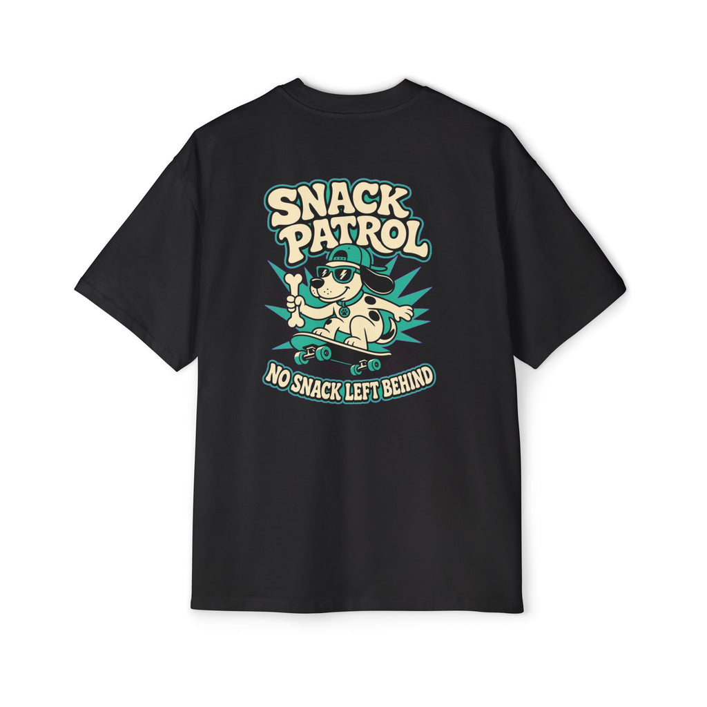 Snack Patrol Oversized Heavyweight Tee · Paw Crew Club Streetwear