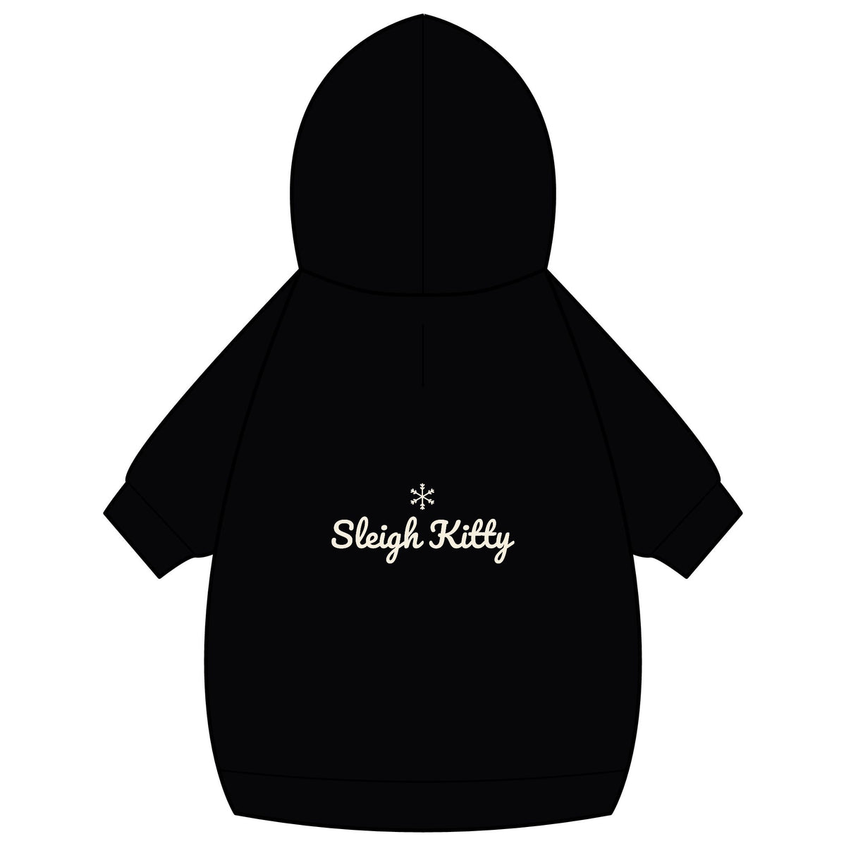 Sleigh Kitty Cat Hoodie · Matching Pet Hoodie · Paw Crew