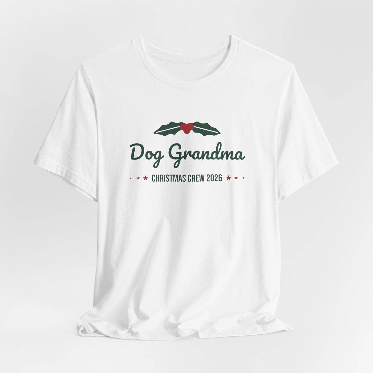 Dog Grandma Christmas Shirt · Matching Dog & Owner Tee