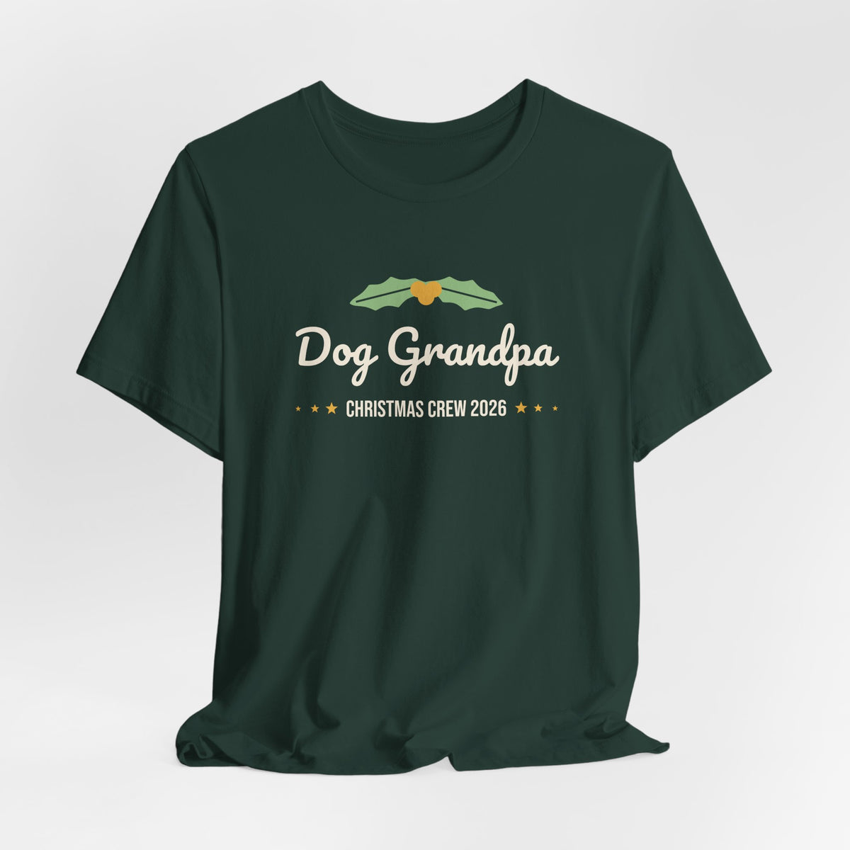 Dog Grandpa Christmas Shirt · Matching Dog & Owner Tee