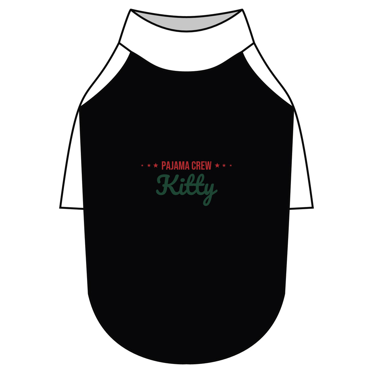 Pajama Crew Kitty Cat Raglan Tee · Matching Pet Raglan Tee · Paw Crew