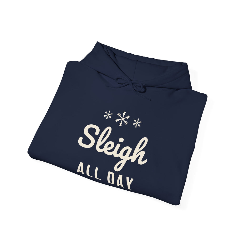 Sleigh All Day Christmas Hoodie · Matching Family Hoodie · Paw Crew