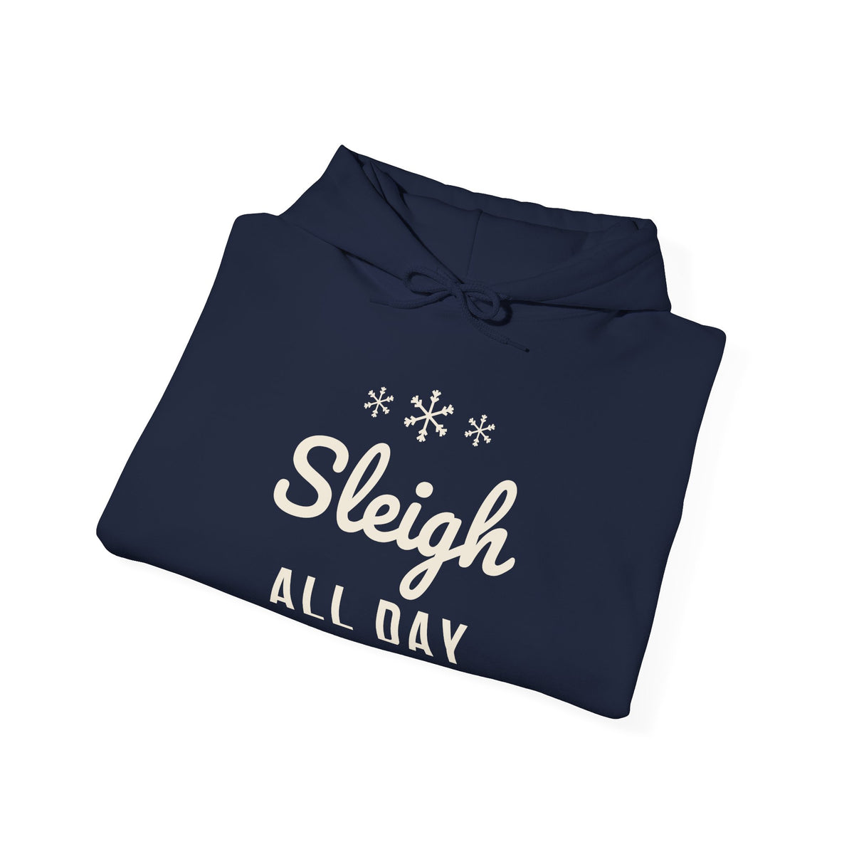 Sleigh All Day Christmas Hoodie · Matching Family Hoodie · Paw Crew