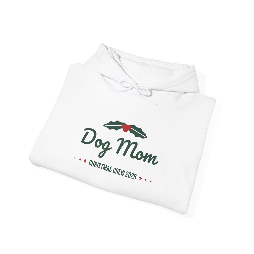 Dog Mom Christmas Hoodie · Matching Family Hoodie · Paw Crew