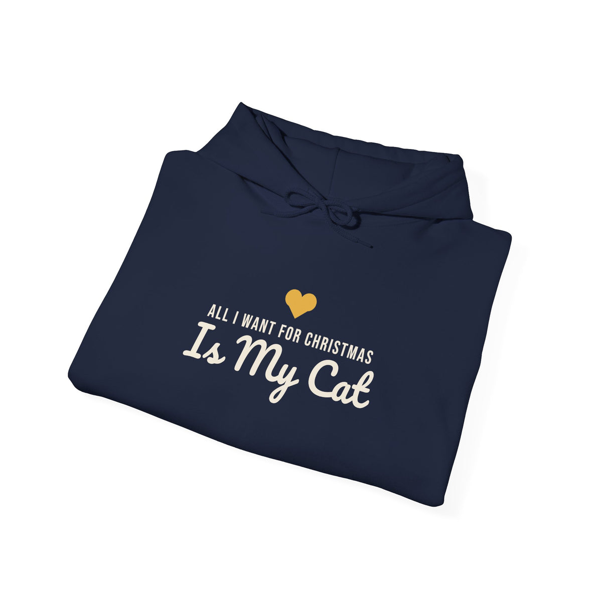 All I Want for Christmas Is My Cat Christmas Hoodie · Matching Family Hoodie · Paw Crew