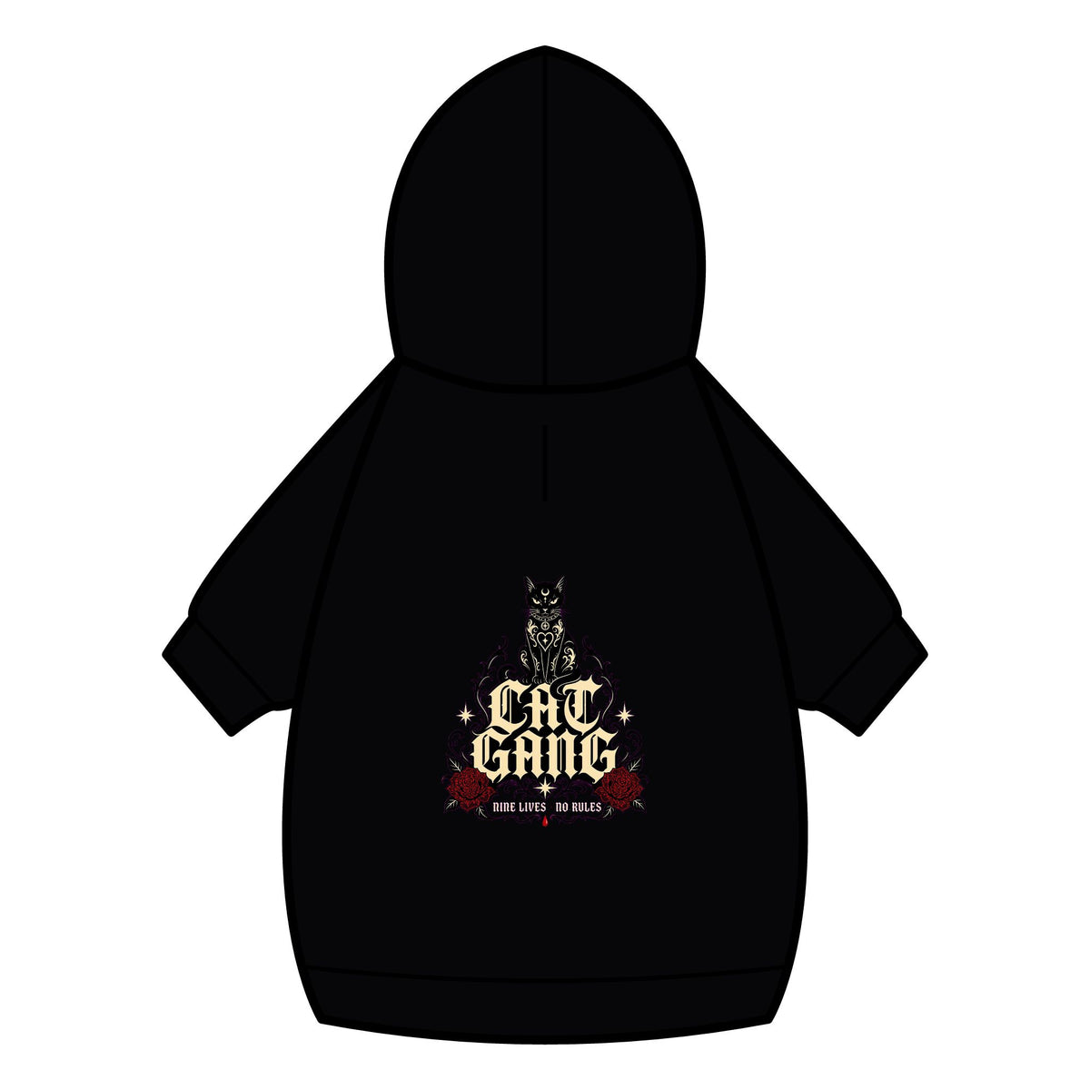 Cat Gang Cat Hoodie · Paw Crew Club Streetwear