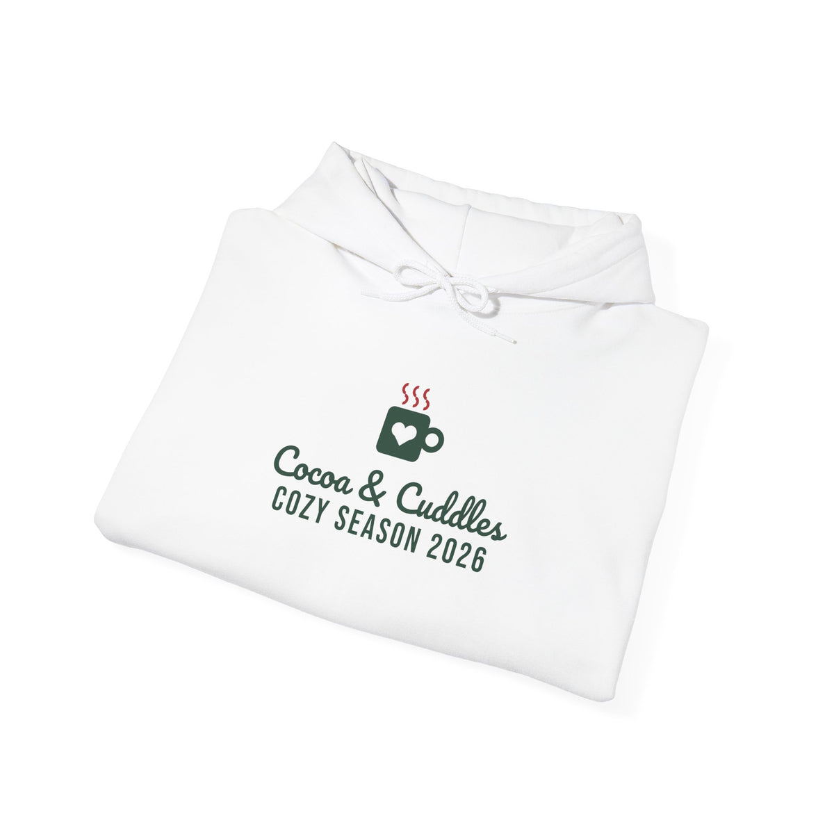 Cocoa & Cuddles Christmas Hoodie · Matching Family Hoodie · Paw Crew