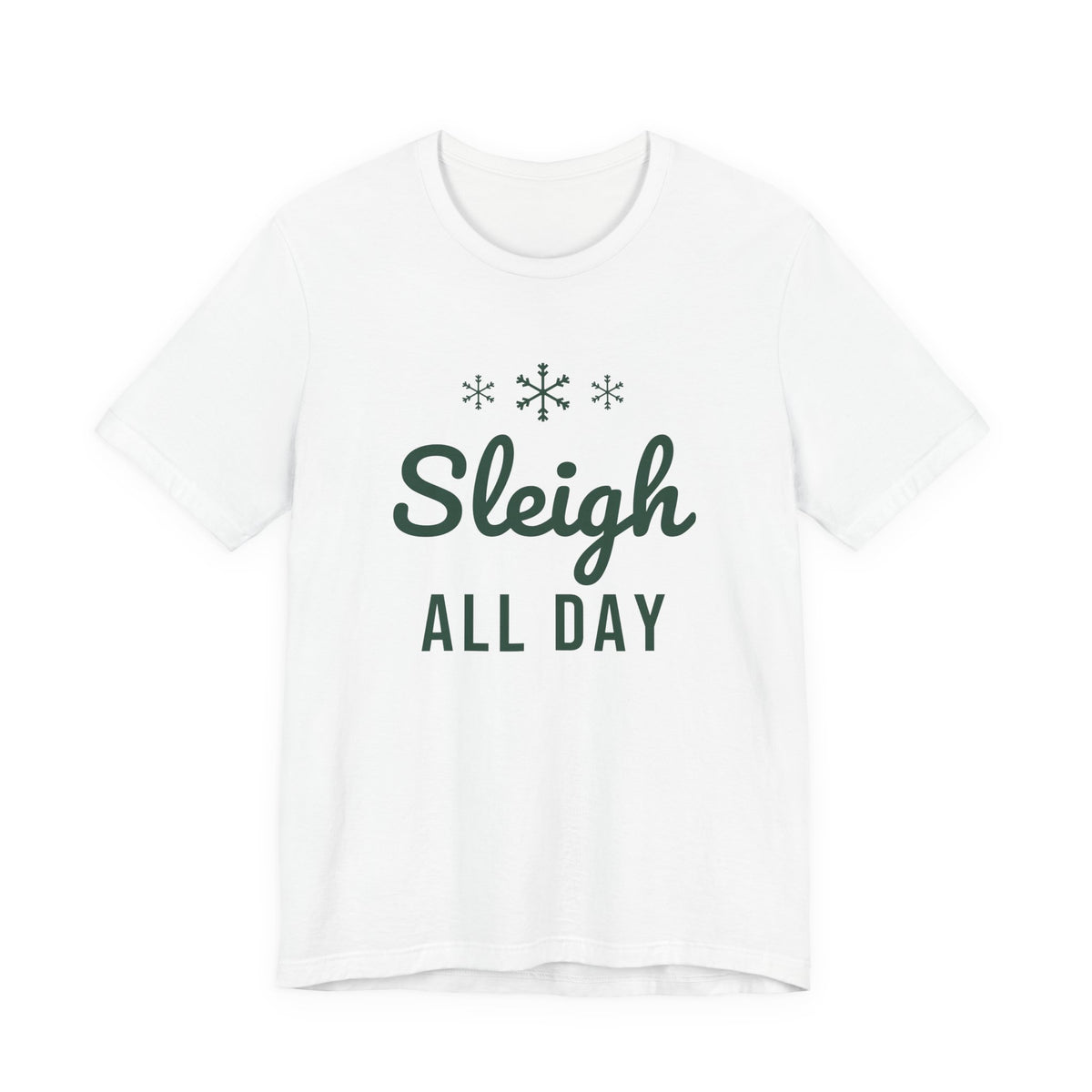 Sleigh All Day Christmas Shirt · Matching Pet & Owner Tee