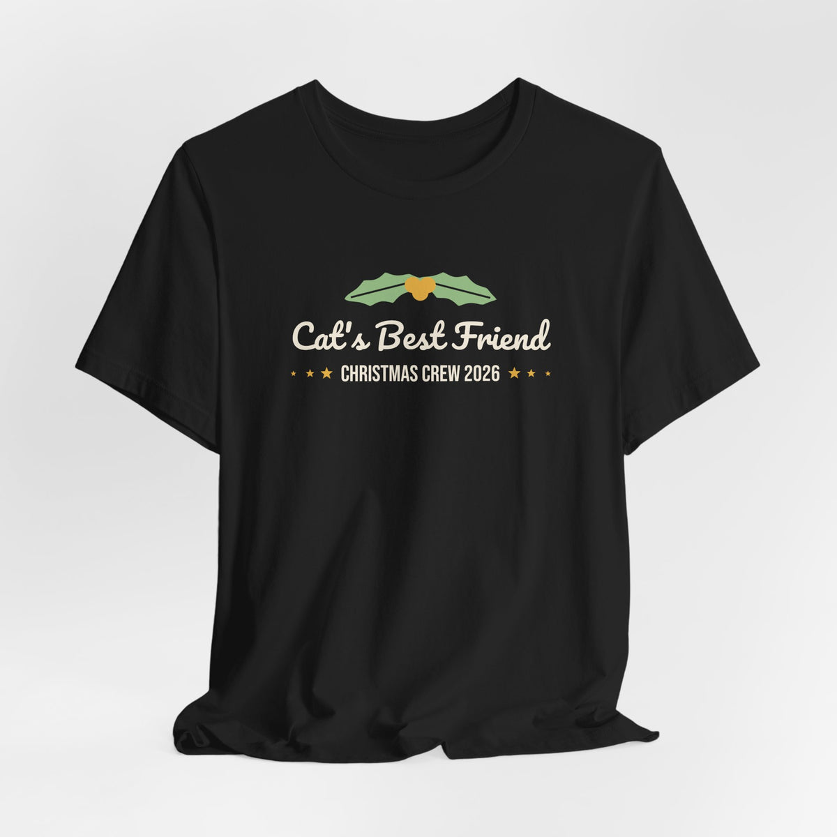 Cat's Best Friend Christmas Shirt · Matching Cat & Owner Tee