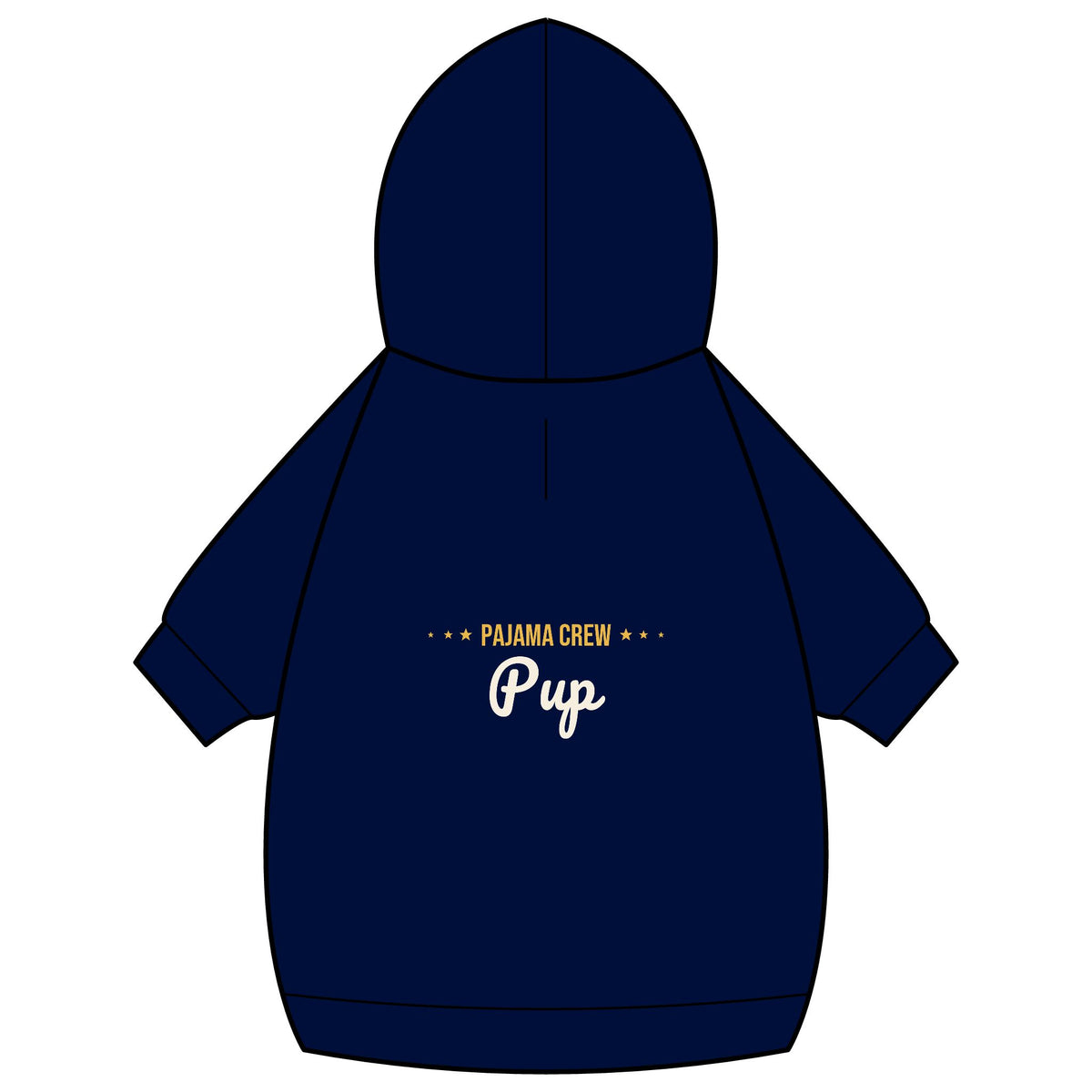 Pajama Crew Pup Dog Hoodie · Matching Pet Hoodie · Paw Crew