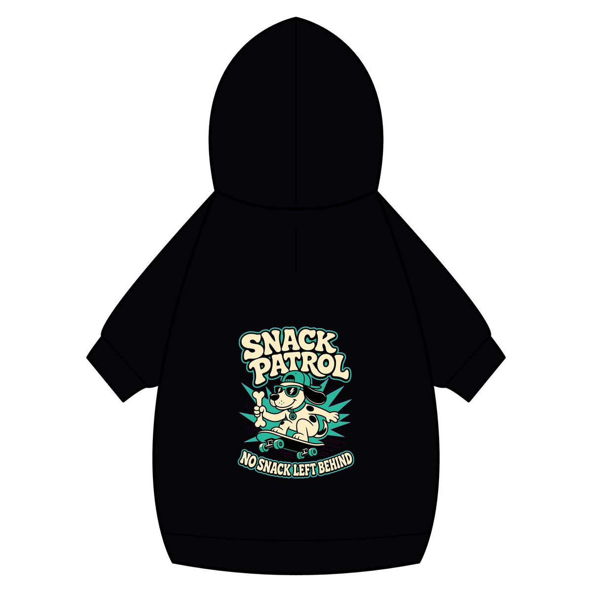 Snack Patrol Dog Hoodie · Paw Crew Club Streetwear