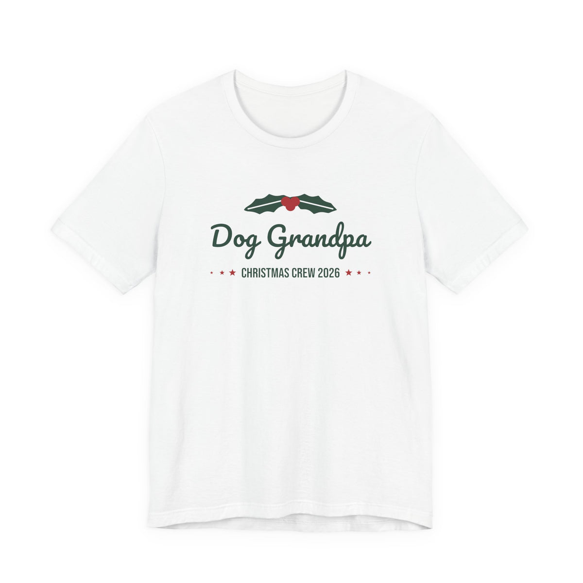 Dog Grandpa Christmas Shirt · Matching Dog & Owner Tee