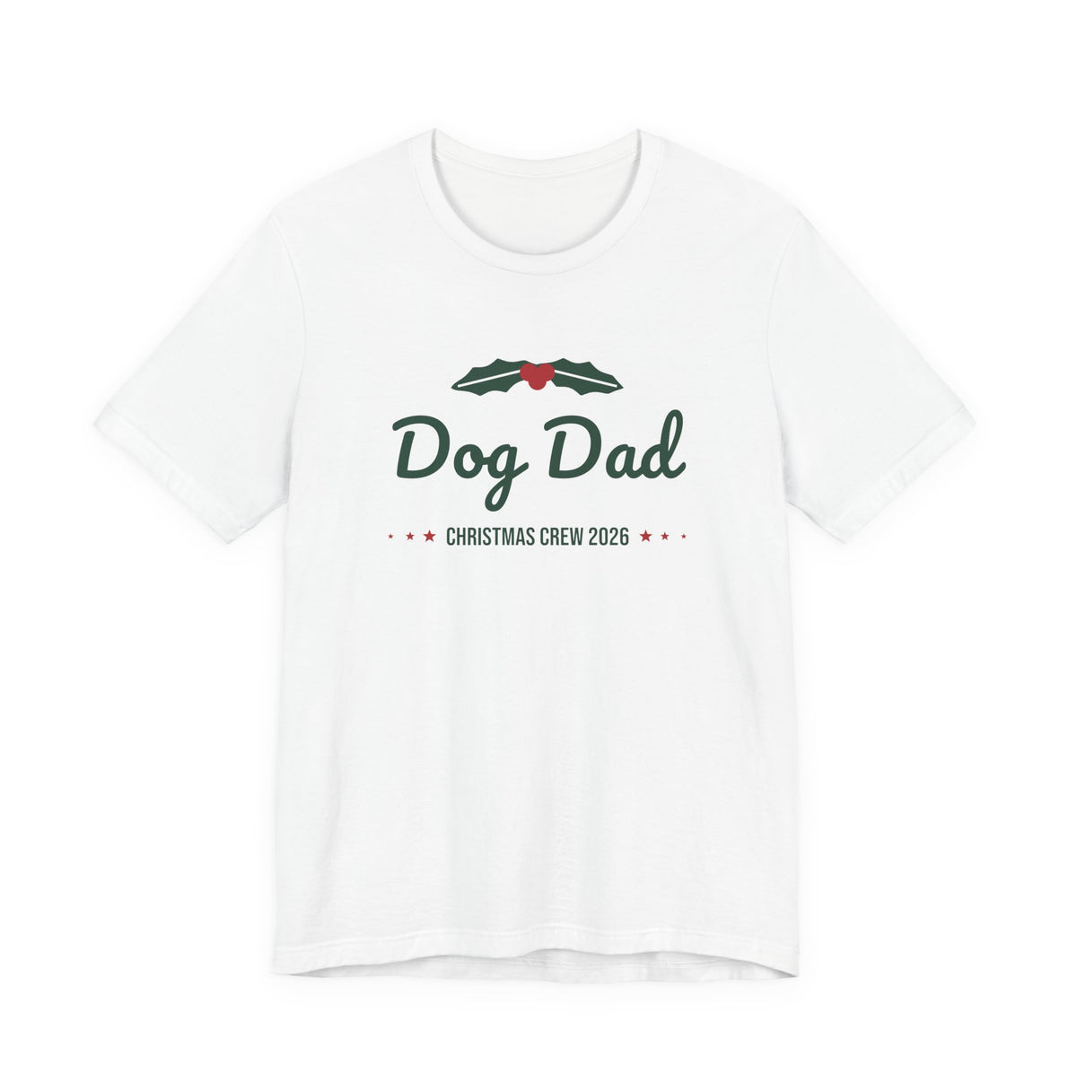 Dog Dad Christmas Shirt · Matching Dog & Owner Tee