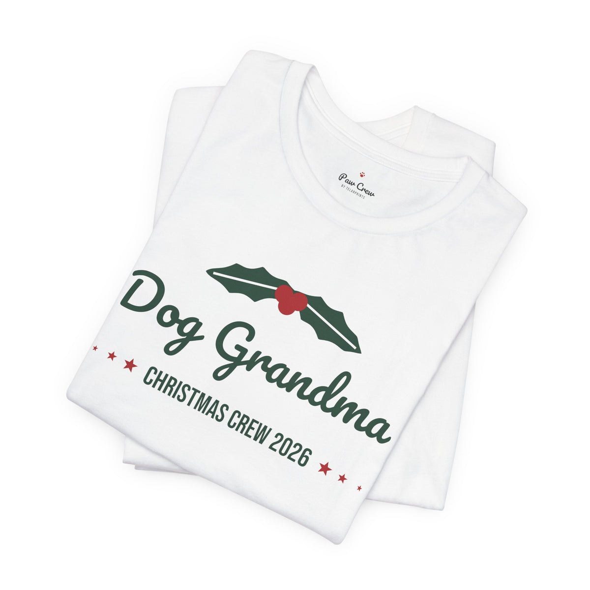 Dog Grandma Christmas Shirt · Matching Dog & Owner Tee