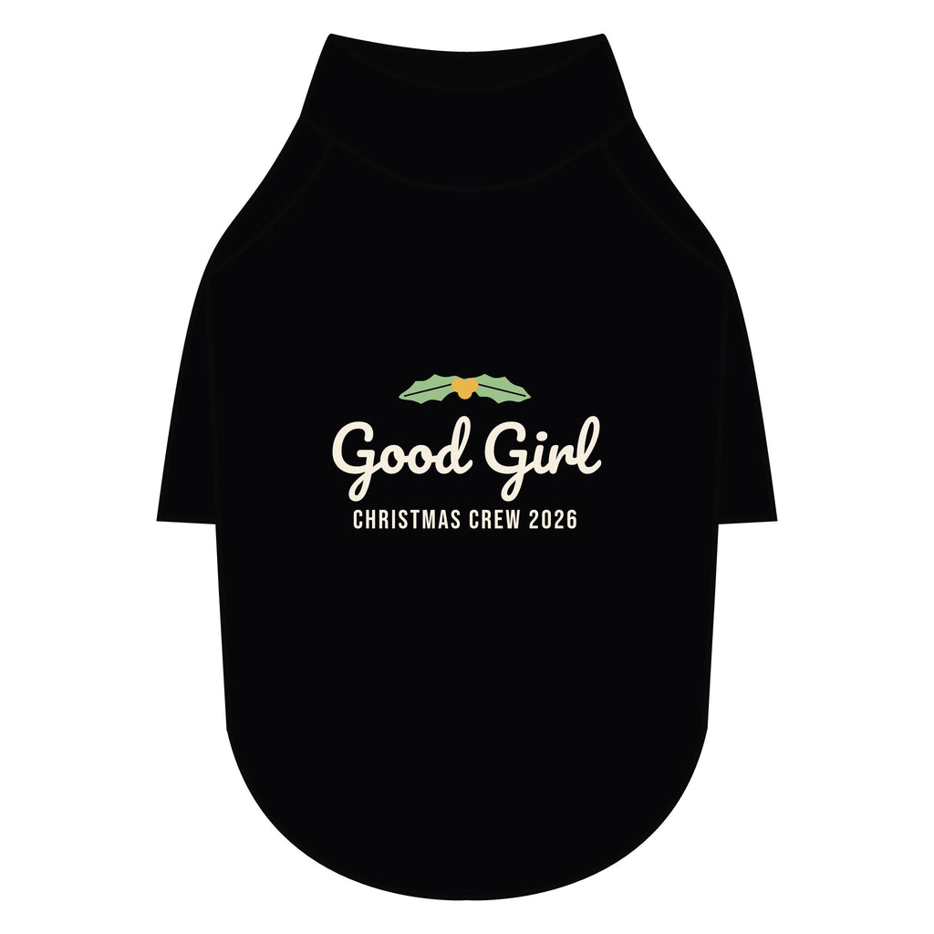 Good Girl Dog Raglan Tee · Matching Pet Raglan Tee · Paw Crew
