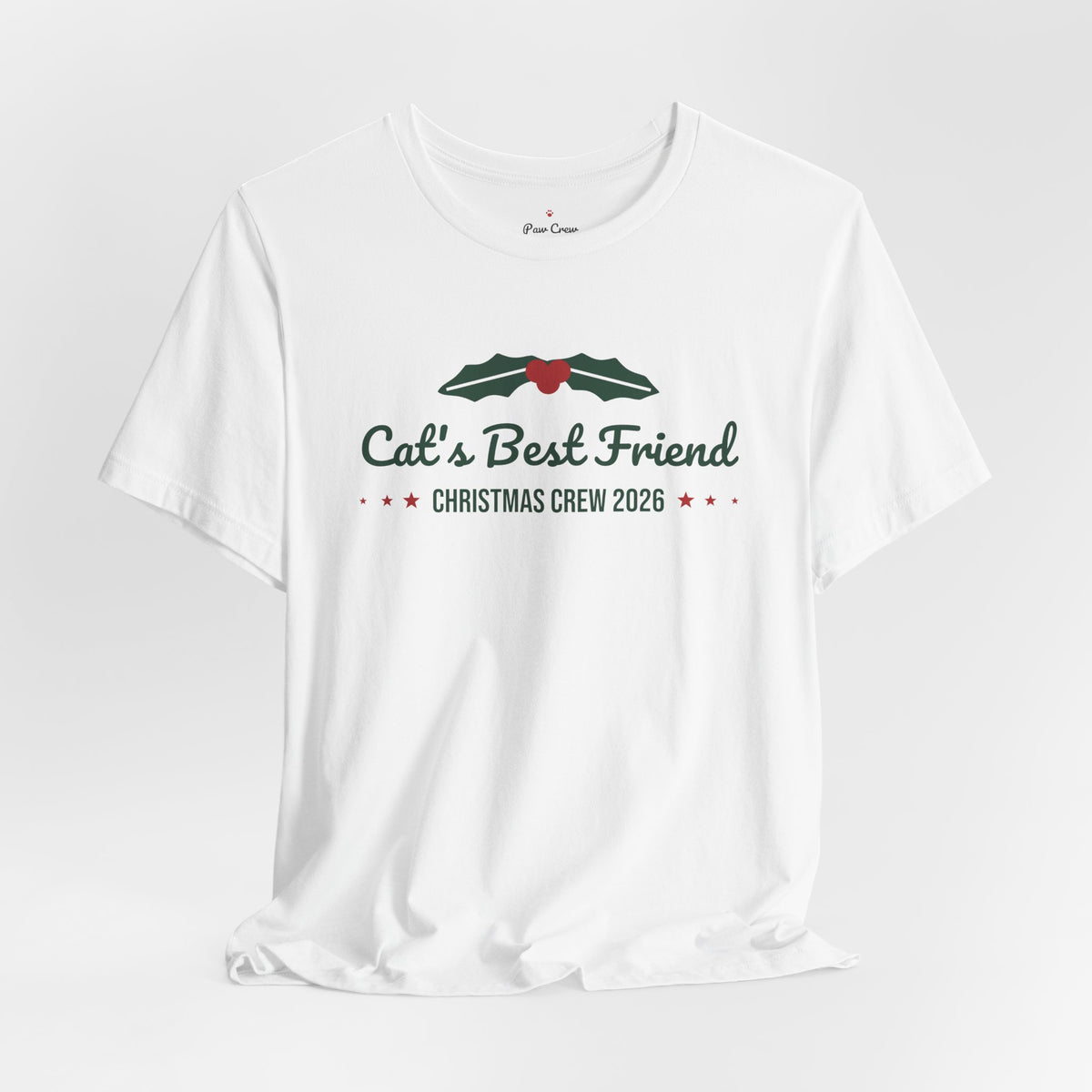 Cat's Best Friend Christmas Shirt · Matching Cat & Owner Tee