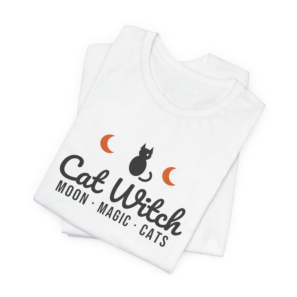 Cat Witch Halloween Shirt · Matching Cat & Owner Tee