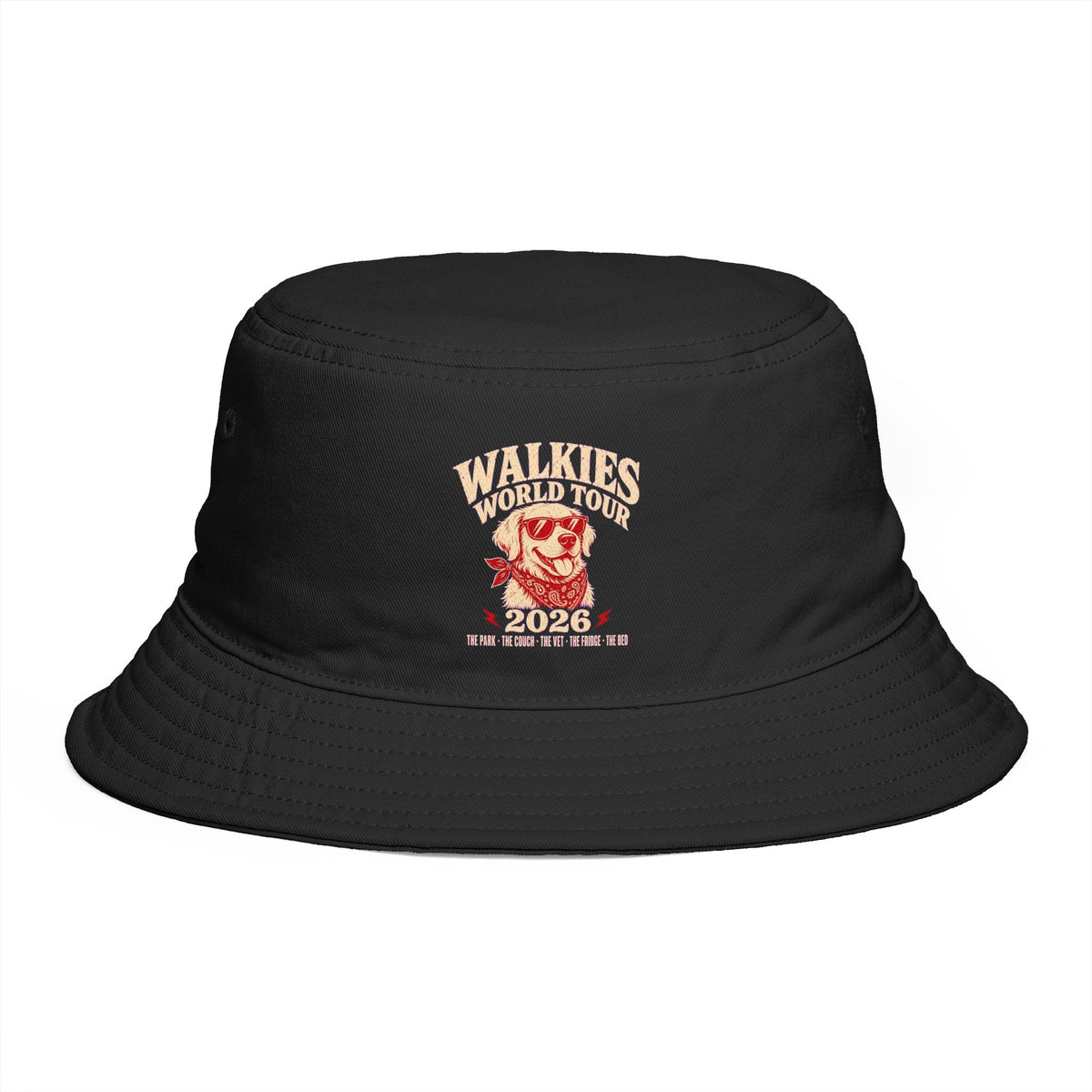 Walkies World Tour Bucket Hat · Paw Crew Club Streetwear