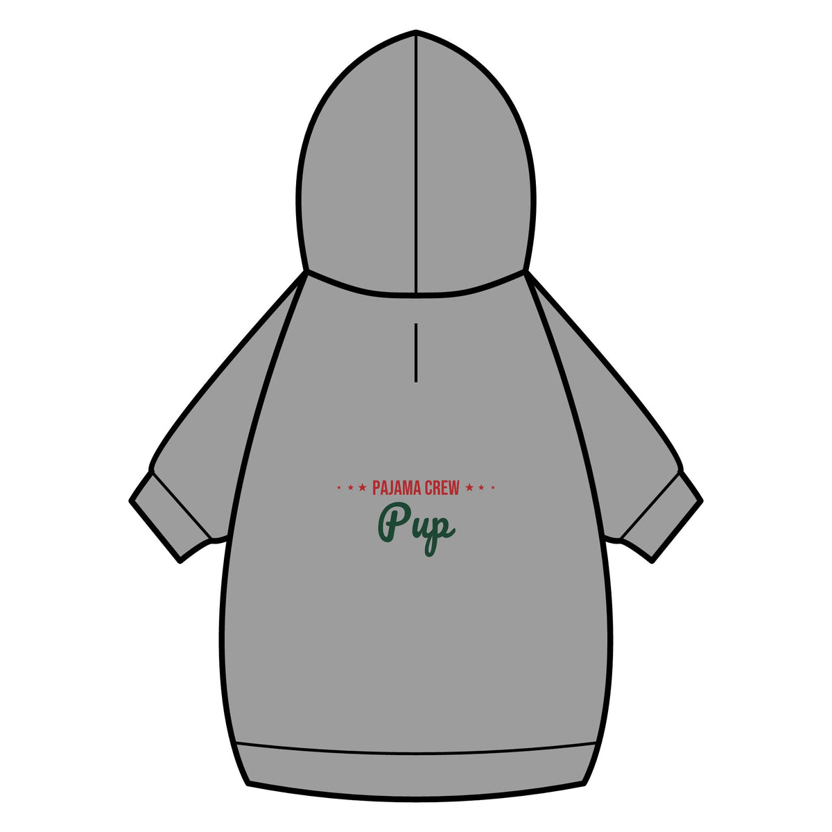 Pajama Crew Pup Dog Hoodie · Matching Pet Hoodie · Paw Crew
