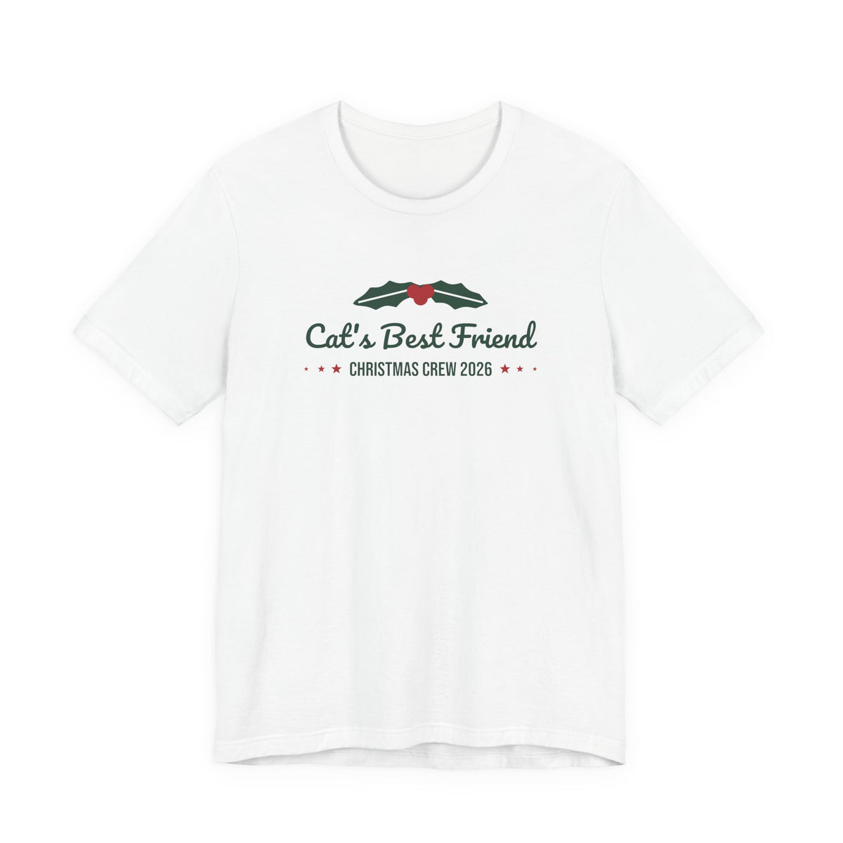 Cat's Best Friend Christmas Shirt · Matching Cat & Owner Tee