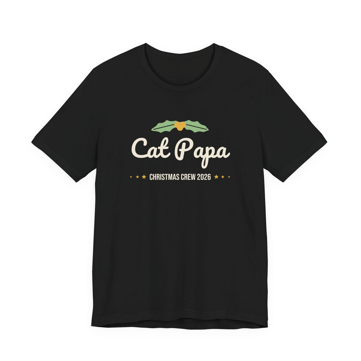 Cat Papa Christmas Shirt · Matching Cat & Owner Tee
