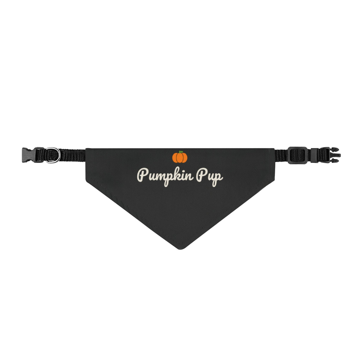 Pumpkin Pup Dog Bandana (Black) · Matching Halloween Pet Bandana