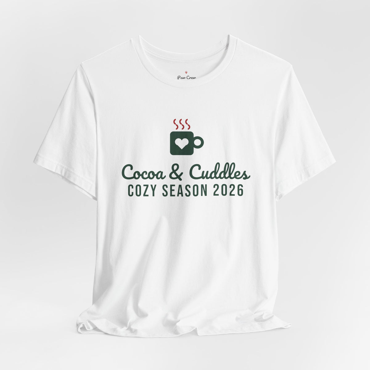 Cocoa & Cuddles Christmas Shirt · Matching Pet & Owner Tee