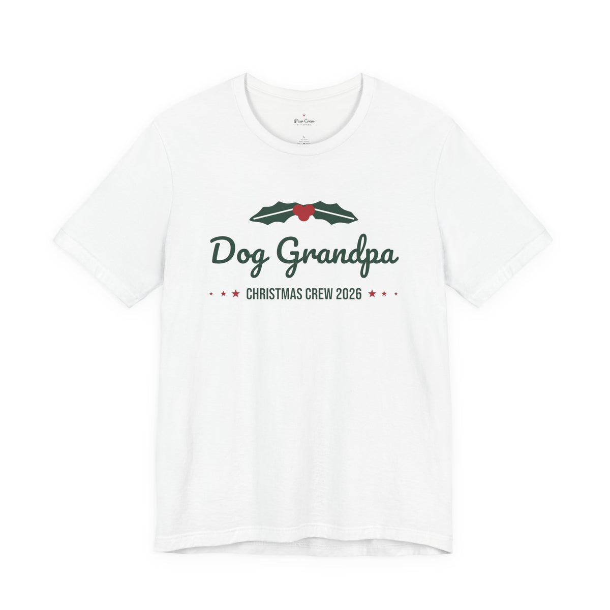 Dog Grandpa Christmas Shirt · Matching Dog & Owner Tee
