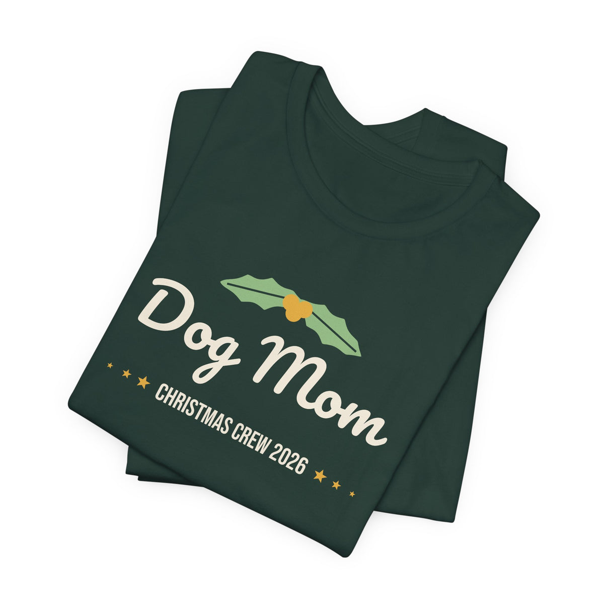 Dog Mom Christmas Shirt · Matching Dog & Owner Tee