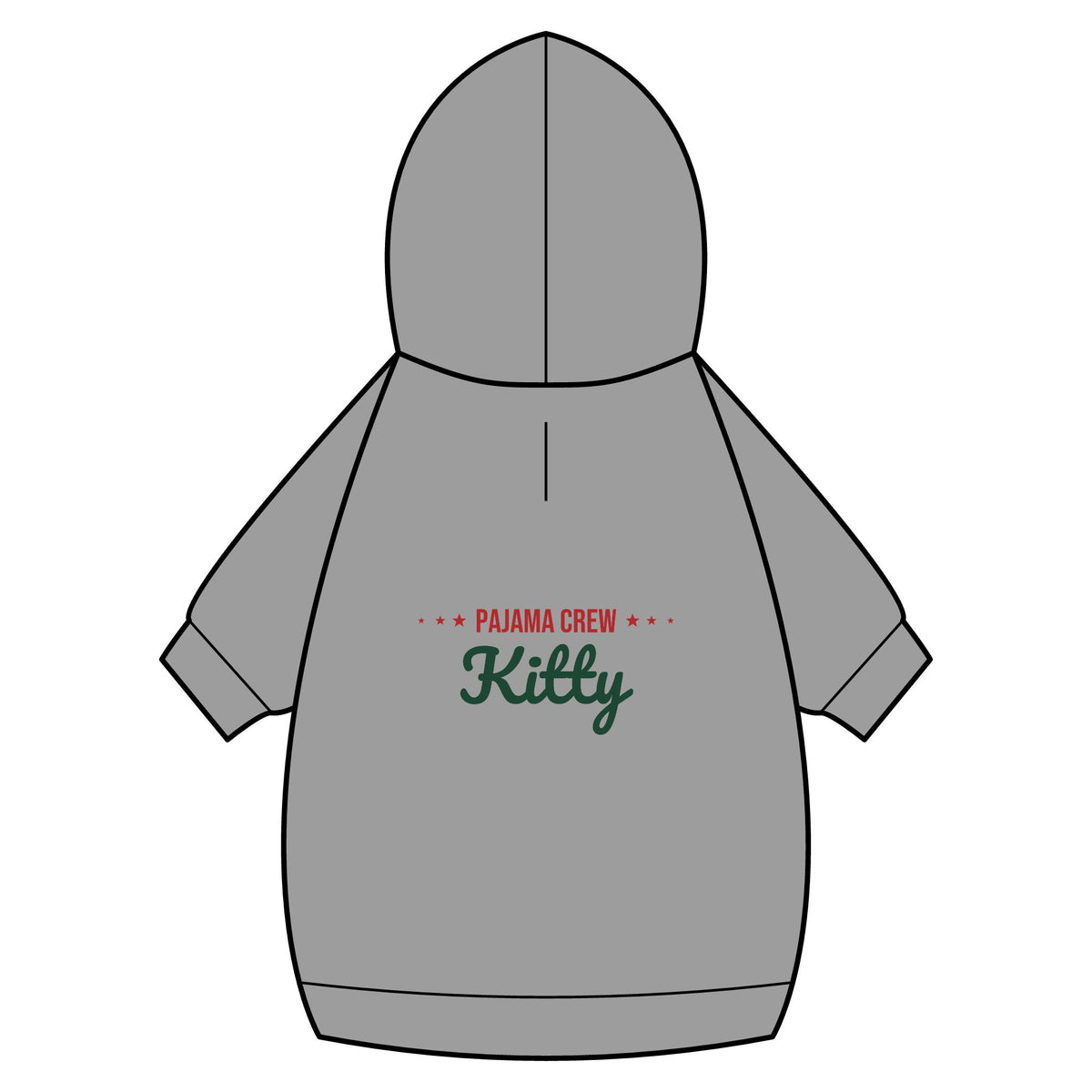 Pajama Crew Kitty Cat Hoodie · Matching Pet Hoodie · Paw Crew