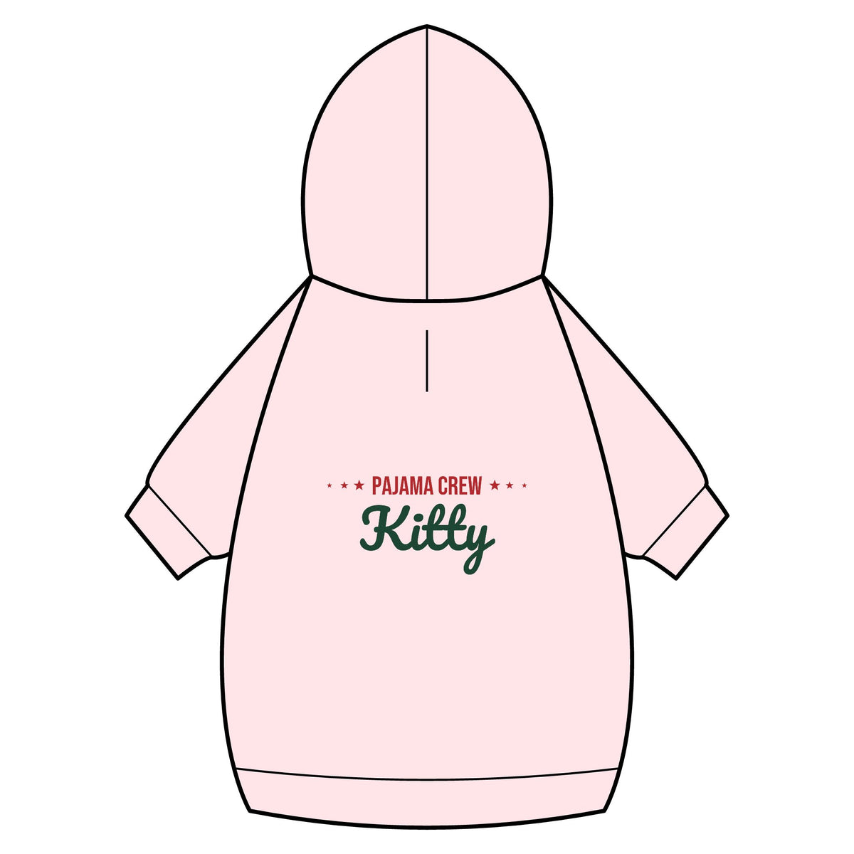 Pajama Crew Kitty Cat Hoodie · Matching Pet Hoodie · Paw Crew