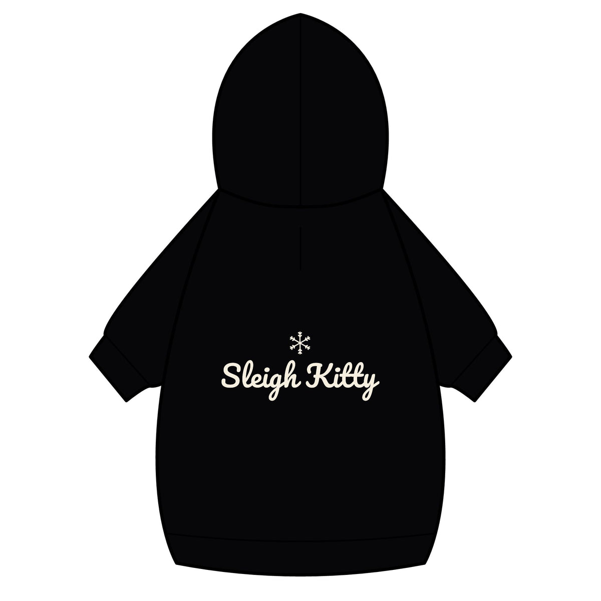 Sleigh Kitty Cat Hoodie · Matching Pet Hoodie · Paw Crew